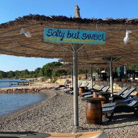 House Sofia - & Tavern Bain, Free Transport, Pool, Island Of Zut - Kornati Vikendica Pristanisce