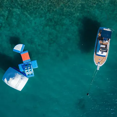 House Sofia - & Tavern Bain, Free Transport, Pool, Island Of Zut - Kornati Vikendica Pristanisce